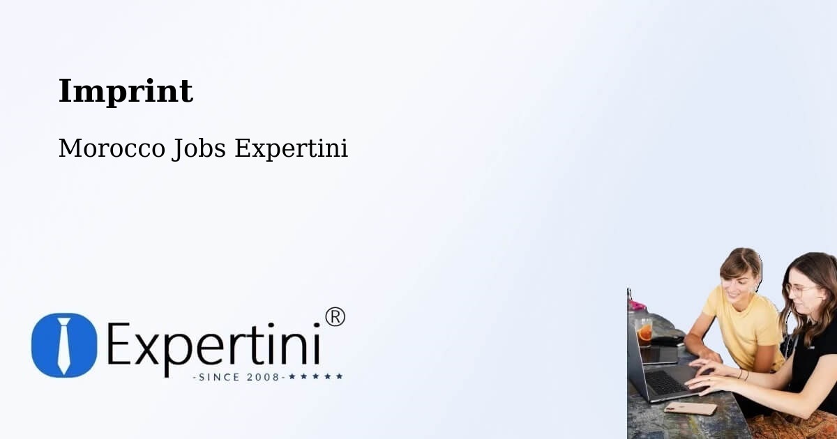 Imprint – Smimou - Morocco Jobs Expertini