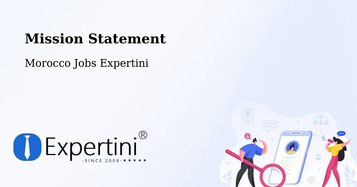 Corporate Mission – Smimou - Morocco Jobs Expertini