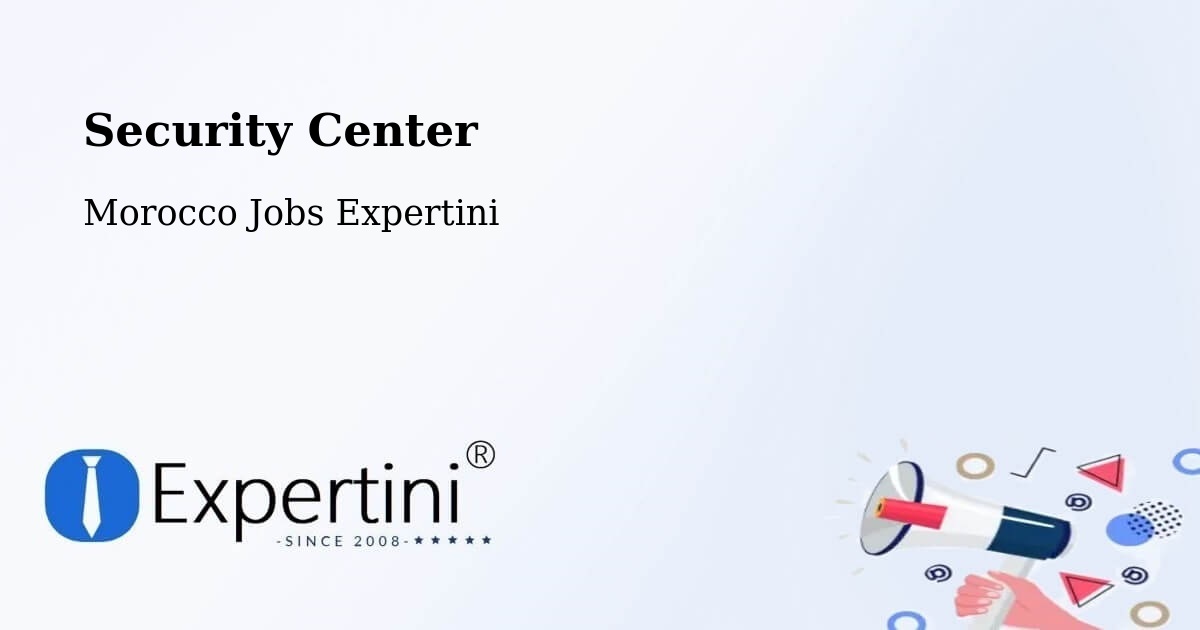 Security & Compliance – Smimou - Morocco Jobs Expertini